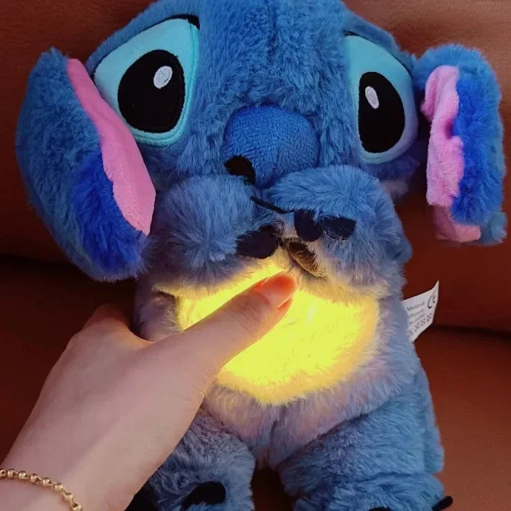 Kawaii Stitch Plush  Baby Sleeping Companion Sound Soothing Toy