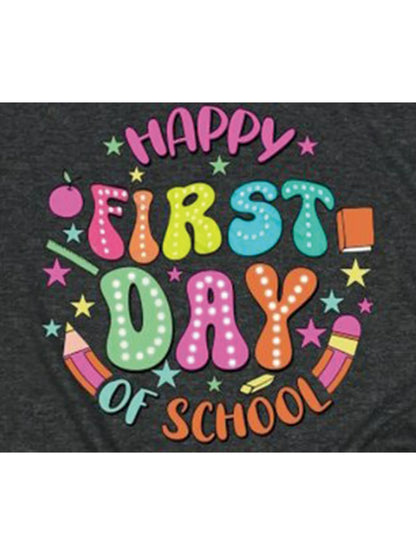 First Day of School Teacher T-Shirt