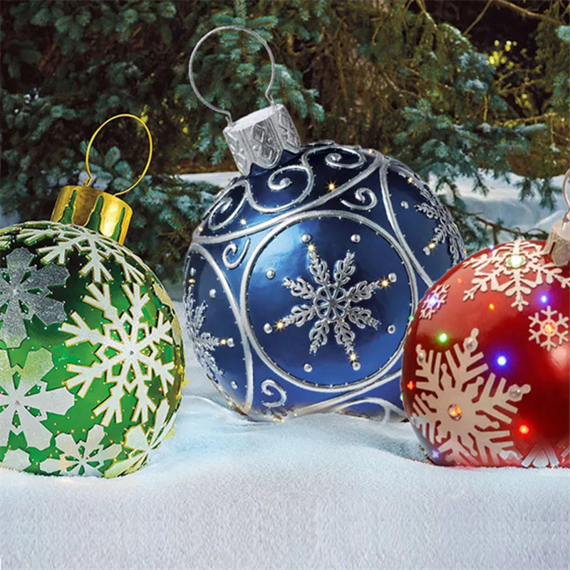 23 inch Outdoor Christmas Inflatable Decorated Ball