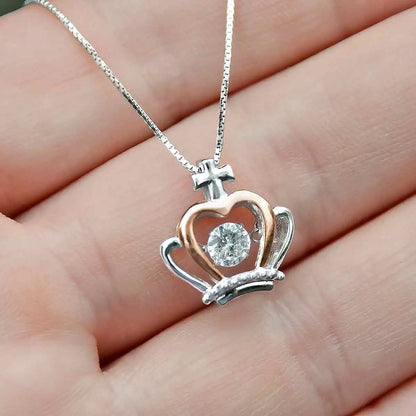 Trendy Crown  Pendant Necklace