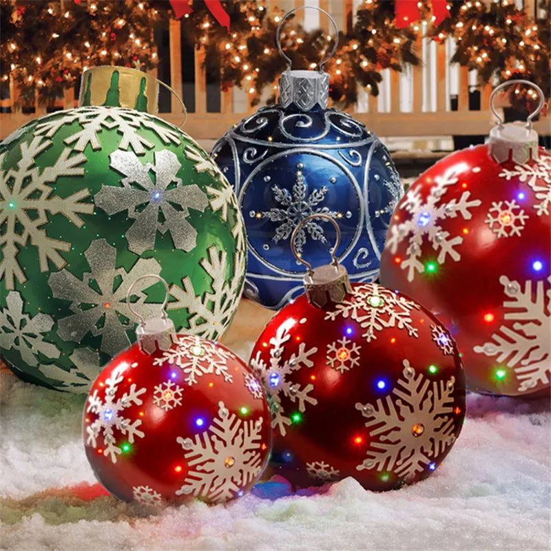 23 inch Outdoor Christmas Inflatable Decorated Ball