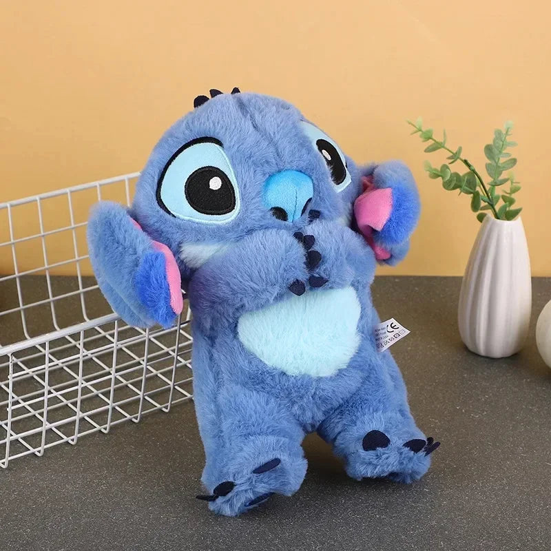 Kawaii Stitch Plush  Baby Sleeping Companion Sound Soothing Toy